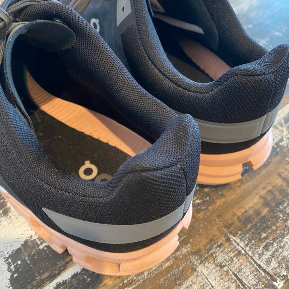 On Running Black and Gray Athletic Shoes - Picture 6 of 8